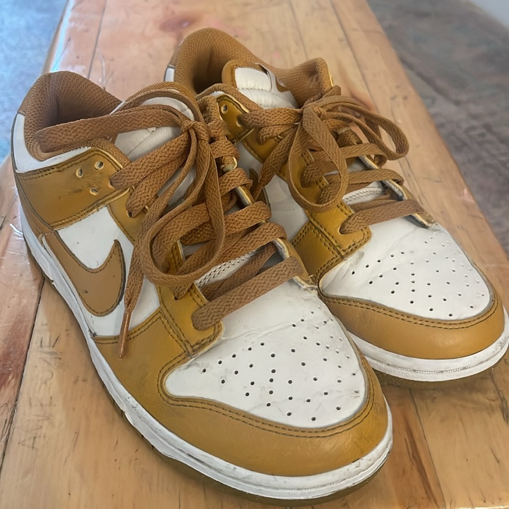 Nike Yellow/Gold Dunks